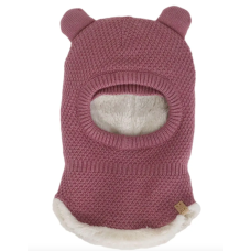 Calikids - Balaclava - Cagoule multifonction en tricot doux - Rose Nostalgie